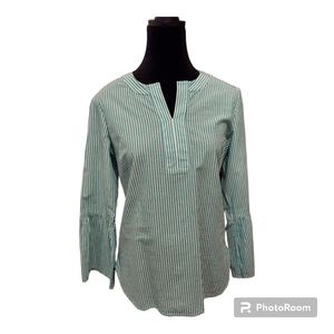 Talbots womens tunic shirt 100% cotton